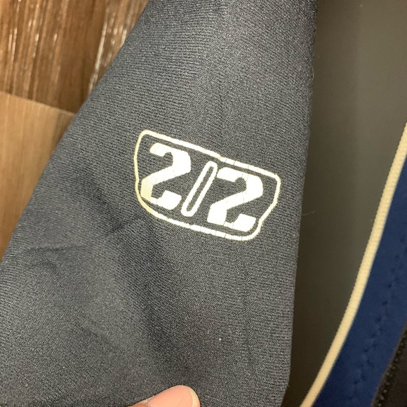 COMP Titanium Wetsuit  Surfing Scuba Suit Adult Mens Sz S Black/Blue Short USA - Picture 6 of 6